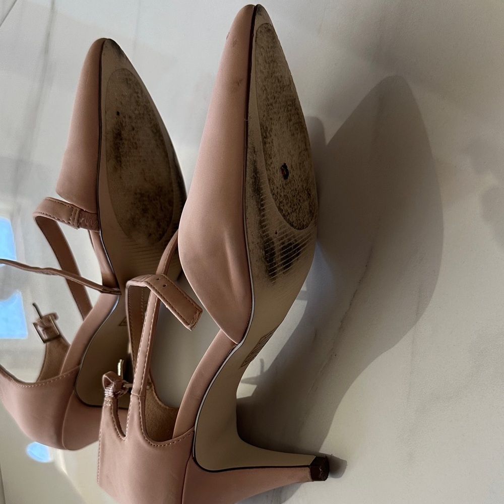 Call It Spring Blush Pink Heels - Picture 6 of 6